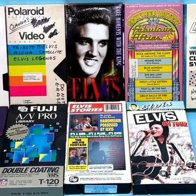 Vintage Elvis VHS Tapes and More 