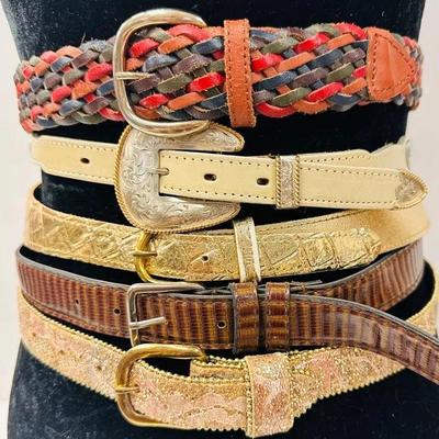Women's Fashion and Vintage Belt Collection