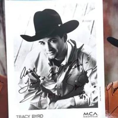"Tracy Byrd" Autographed Headshot Collection