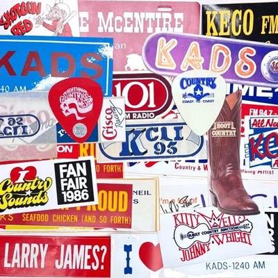 Car Sticker Variety Pack and Pake McEntire Rodeo Man Tour Collectible