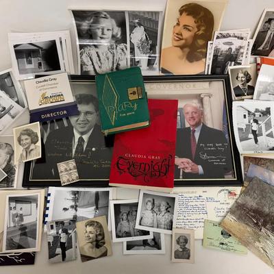 Signed Picture of OK Gov. Frank Keating, Claudia Photos and More