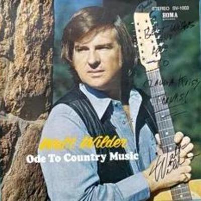 Signed Vintage Vinyl Collection- McCain Brothers, Walt Wilder and Dave Rowland 