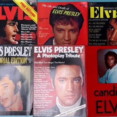 Elvis Presley Vintage Photo Magazines 