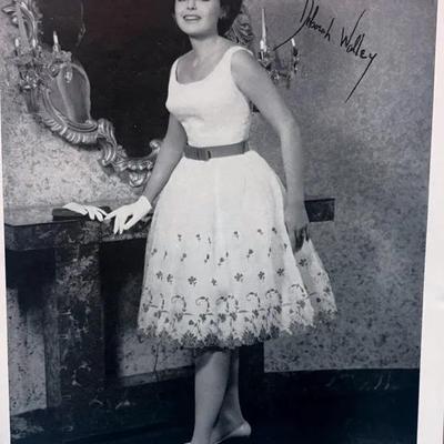 Autographed "Deborah Walley" Photograph 