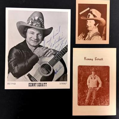 Signed “Kenny Seratt” Headshot and More 