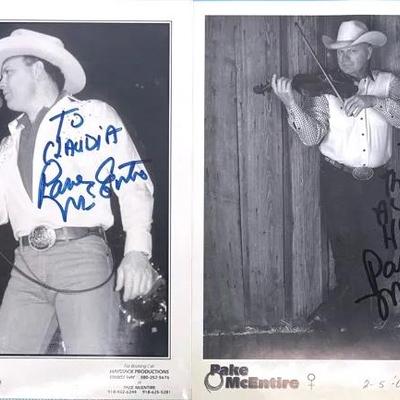 "Pake McEntire" Signed Headshots