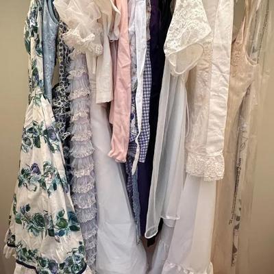 Women’s Vintage Clothing- Dresses, Skirts, Aprons 