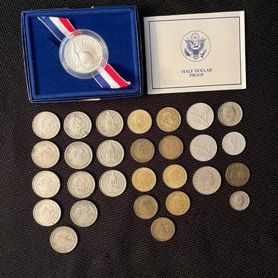 Collection Of Foreign Coins