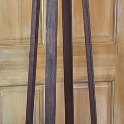 4 Sectioned Wooden Coat Tree/Coat Rack