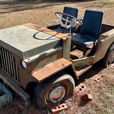 Hand Built, Jeep Convoy Style Vehicle With Briggs & Stratton Motor