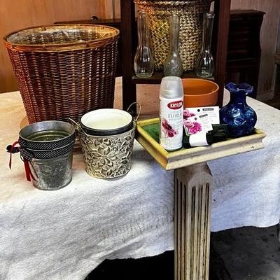 Pots, Baskets, And Plant Stands 