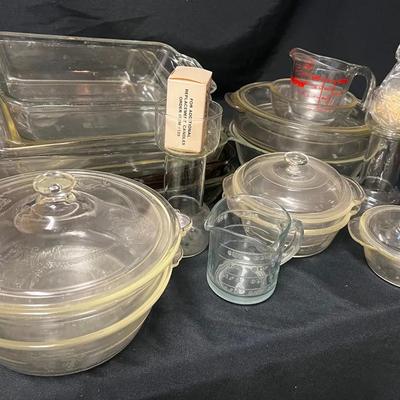 Fire King•Pyrex•Anchor Hocking•Glasbake Casseroles