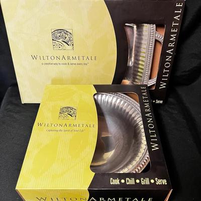 Wilton Armetale•cook, Chill, Grill, Serve Tray And Bowl