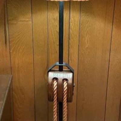 Vintage Nautical Style Floor Lamp 