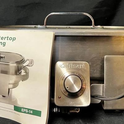 Cuisinart Countertop Cooking•Electric Poacher Steamer