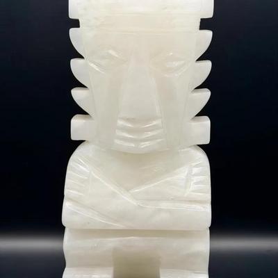 HUGE Stone Carved Figure 