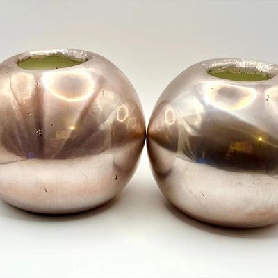 (2) Zodax Titanium Candles Made In Poland