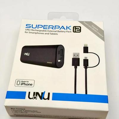 Superpak UNU 10,000mAh rechargeable external battery pack
