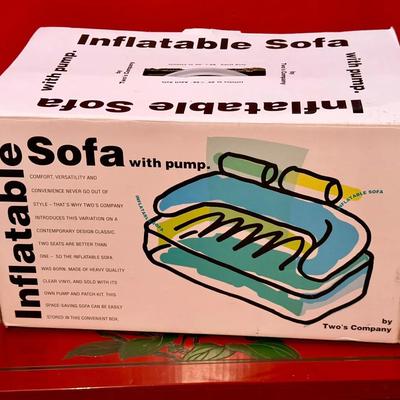 NIB Inflatable Couch With Pump