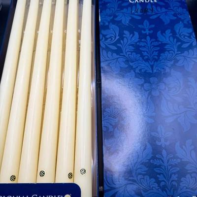 (2) Boxes Of Colonial Handipt Candles