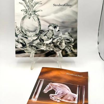 (2) SteubenGlass Catalogs 