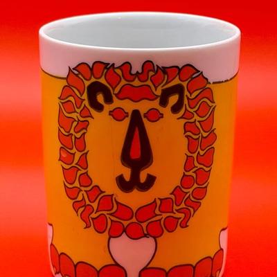 vintage Lions International collectible mug