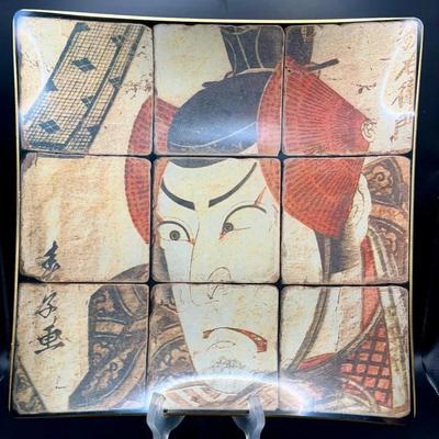 Studio Vertu SHUNKŌSAI HOKUSHŪ Kabuki Plate