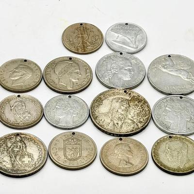 Coin Pendant Jewelry Collection including Silver Coins