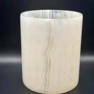 White Onyx Container
