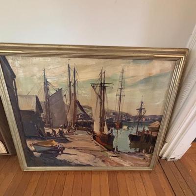 ORIGINAL Oil Painting by Famous Artist
Gruppe, Emile (1896–1978) Emile Albert Gruppé was a prolific landscape painter as well as the...