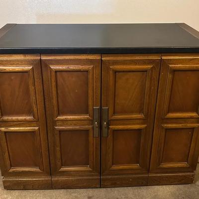 Mid-Century Buffet/Server & Extending Table w/5 Leaves By Extensole 