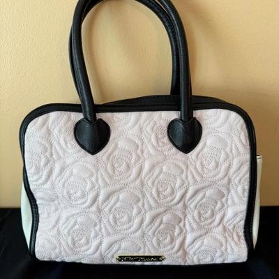 *NEW* Betsey Johnson Be Mine Quilted Satchel Handbag