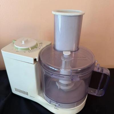 1970s Braun AG 4258 Food Processor