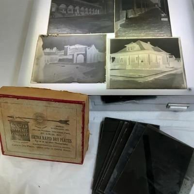 Glass Plate Negatives 1980’s - 1930’s Portraits & Landscapes Lot 2