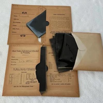 Photo Negatives 1880’s - 1930’s Approx. 60 