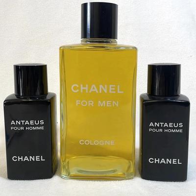 Chanel For Men Cologne Factice Display Bottles, 3pcs