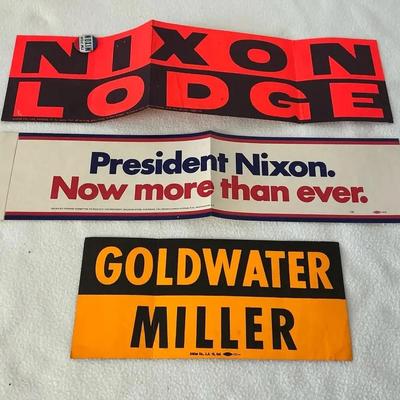 1960 Political Memorabilia Richard Nixon