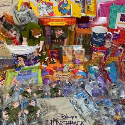 Disney Hunchback Of Notre Dame Movie Animation Memorabilia Collection