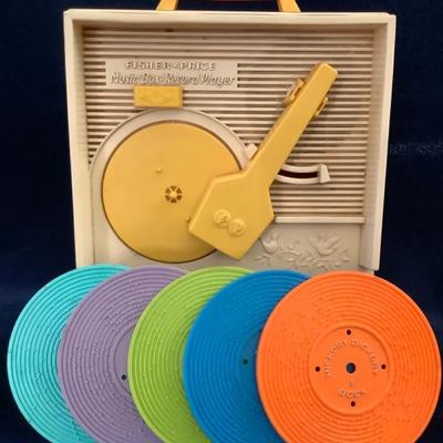 1970’s Fisher-Price Record Player