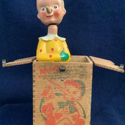 Jonthay Pinocchio Nosey Jack In The Box