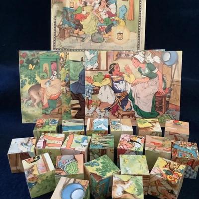 1950’s Hermann Eichhorn Wooden Block Puzzle