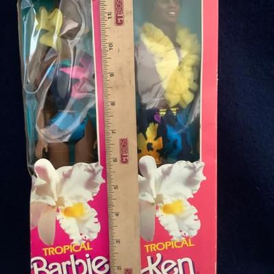 1985 Tropical Barbie & Ken NIB
