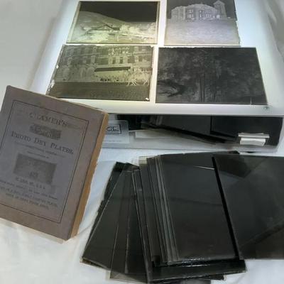 Glass Plate Negatives 1980’s - 1930’s Portraits & Landscapes
