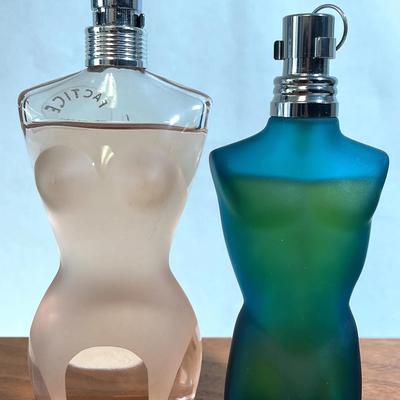 Jean Paul Gaultier “le Male” Eau De Toilette And Classique Factice Parfum Bottle