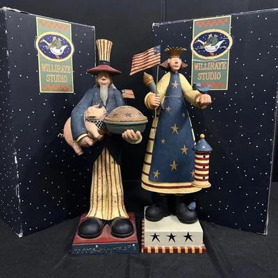 Williraye Studio Folk Art (feat. America the Beautiful)