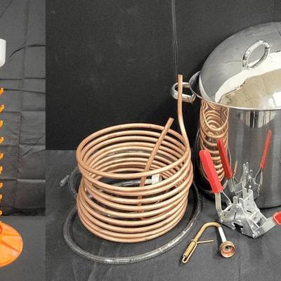 Home Brewing Wort Chiller & More
