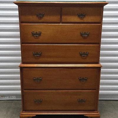 Hardwood Tallboy Dresser (ESS1126)