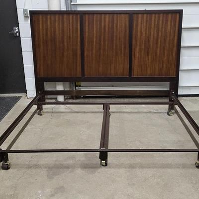 King Headboard (w/ Frame) & Bedding
