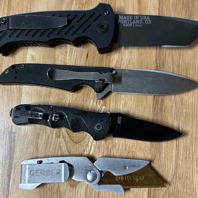 Pocket Knife Lot - Gerber & Others!