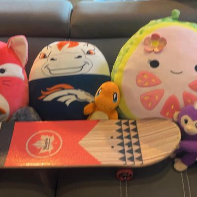 Maple Masters, Skateboard And Squishmallows, Stuffed Toys And Friends!
